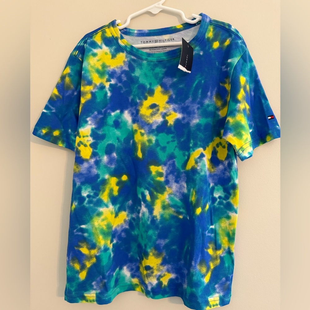 Tommy Hilfiger Short Sleeve Tie Dyed Shirt. Size S (8/10).